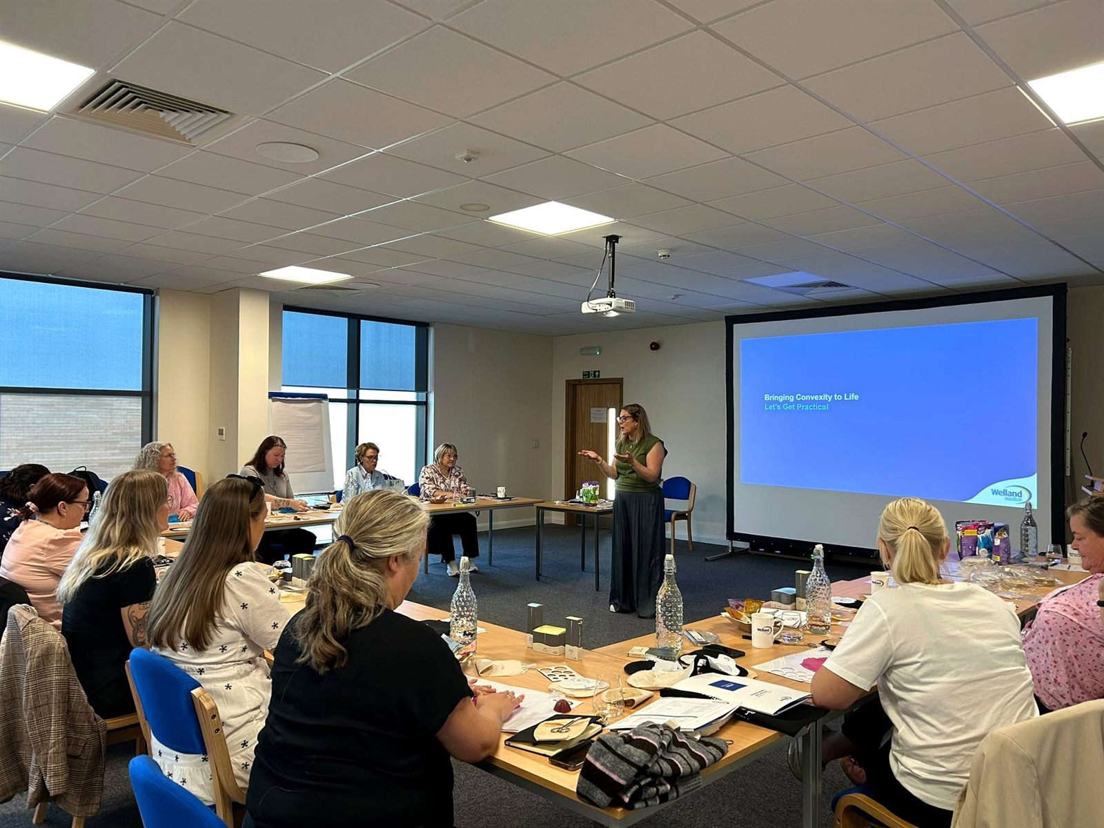 Fagsamling for bandagister hos Welland Medical i England